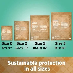 Outlet Scotch Curbside Recyclable Padded Mailer, 10.5