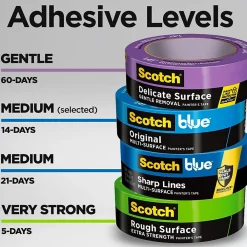 Scotch Safe Release Painter's Tape, 2
