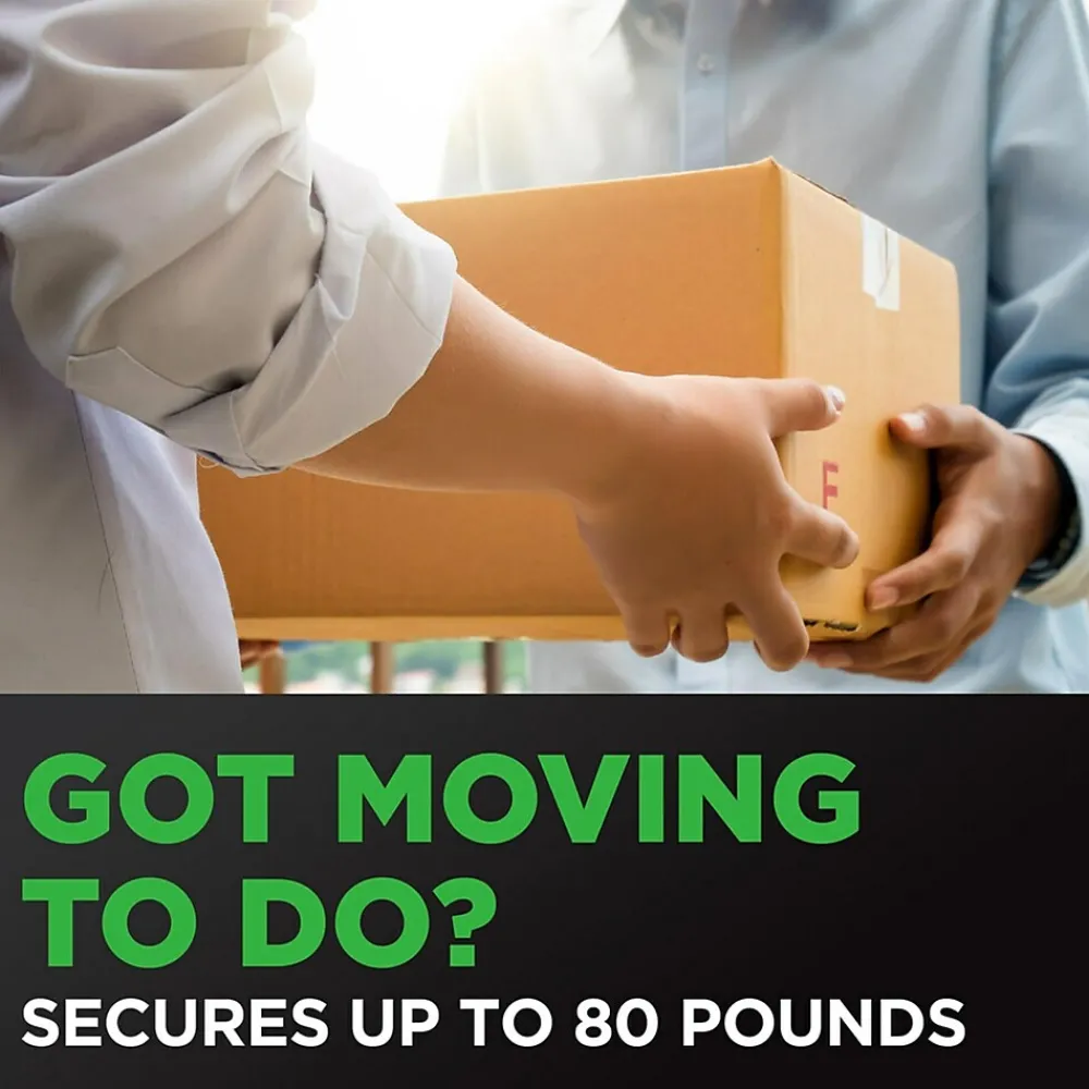 Best Scotch Tough Grip Moving Packing Tape with Dispenser, 1.88" x 38.2 yds., Clear (3500S-RD)