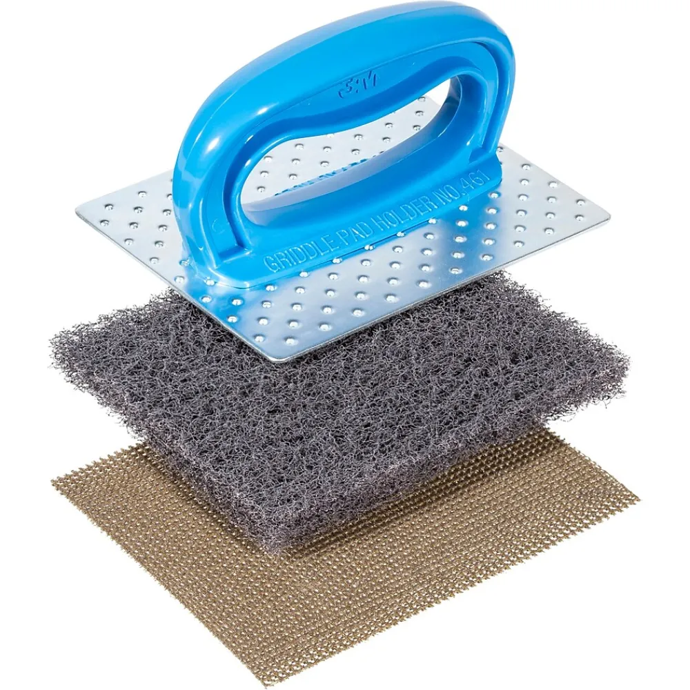 -Brite™ Griddle Polishing Pad 46, 4" x 5.25", 20/Box, 3 Box/Case (46)<Scotch Clearance