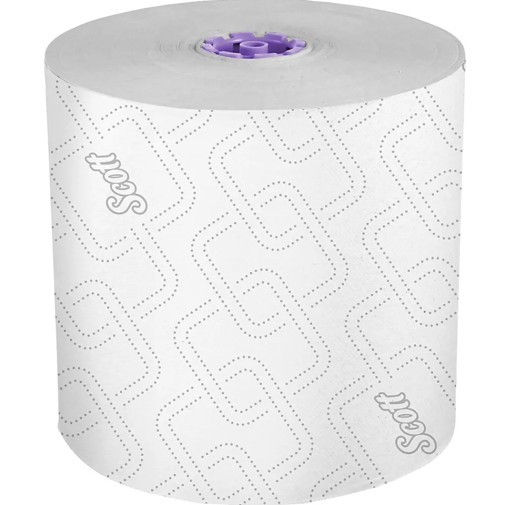 Scott Essential Recycled Hardwound Paper Towels, 1-ply, 950 ft./Roll, 6 Rolls/Carton (02001)