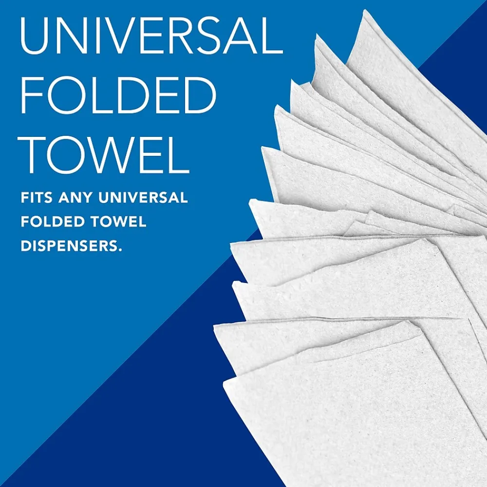 Scott Essential Recycled Multifold Paper Towels, 1-ply, 250 Sheets/Pack, 16 Packs/Carton (01804)