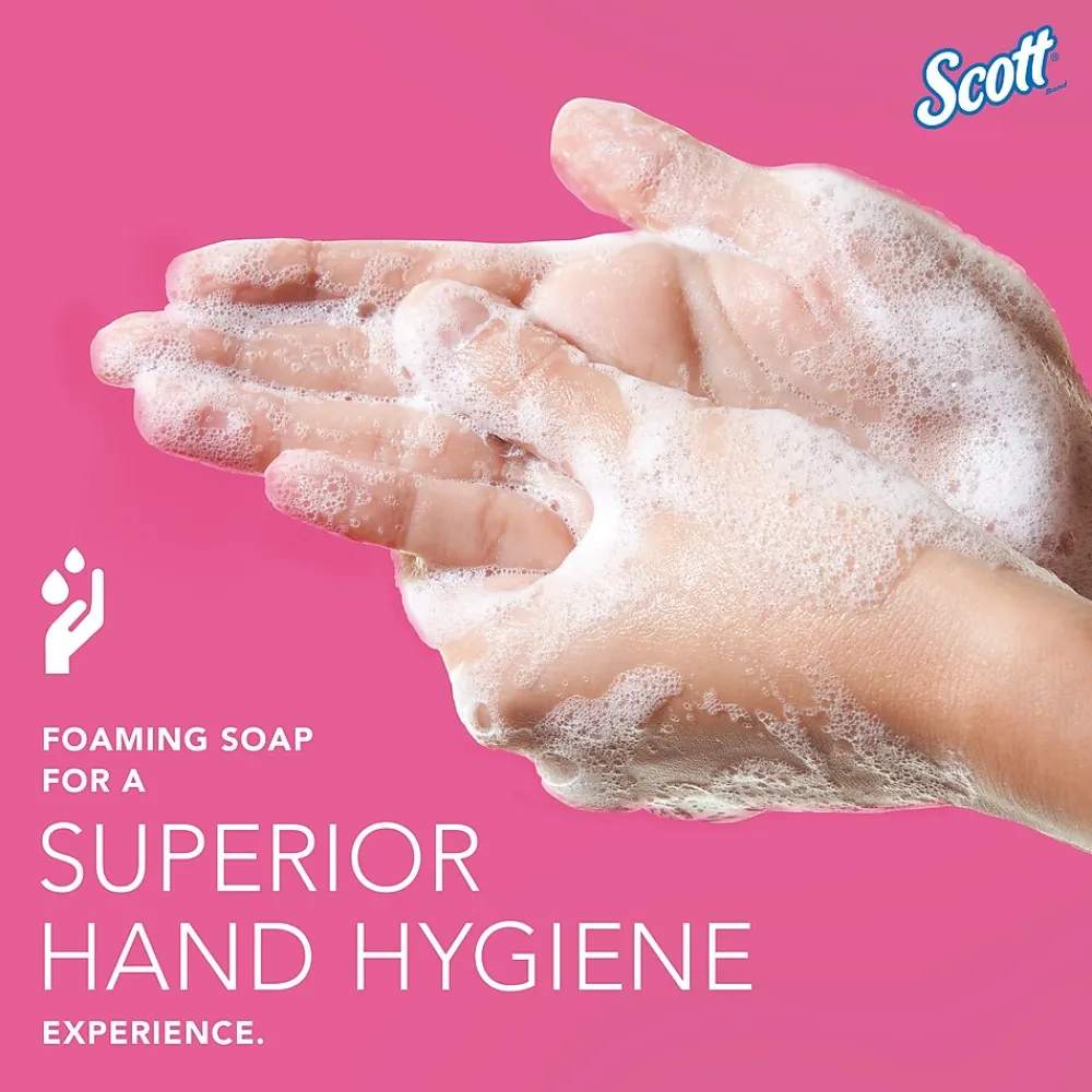Pro Foaming Hand Soap Refill for Dispenser, Floral Scent, 2/Carton (11280)<Scott