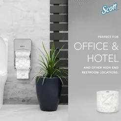 Pro 2-Ply Small Core Standard Toilet Paper, White, 1100 Sheets/Roll, 36 Rolls/Carton (47305)<Scott Outlet