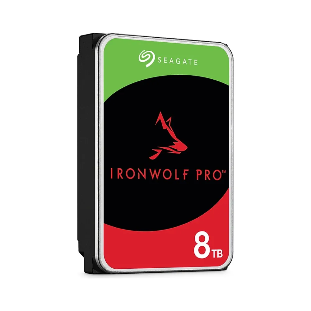 New Seagate IronWolf Pro 8TB 3.5" SATA III Internal Hard Drive (ST8000NT001)