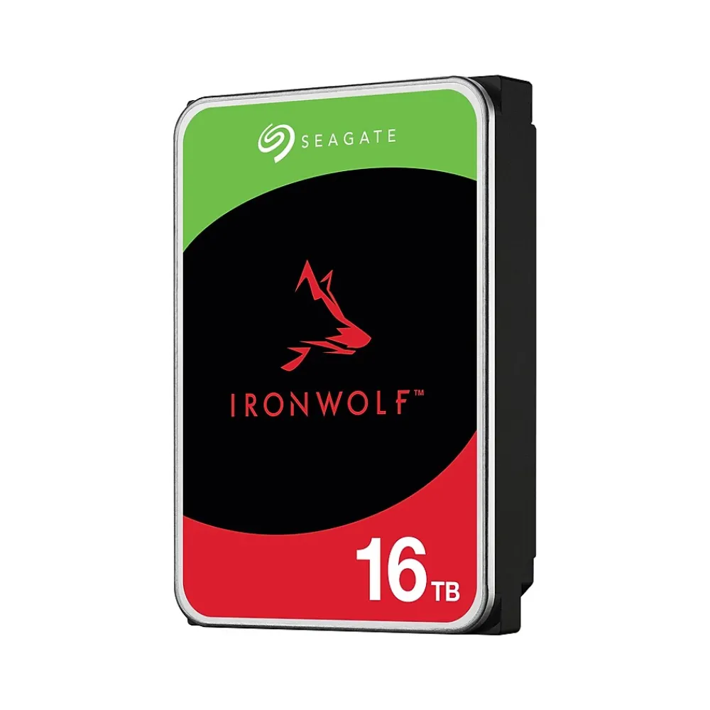 Discount Seagate IronWolf 16TB 3.5" SATA Internal Hard Drive (ST16000VN001)