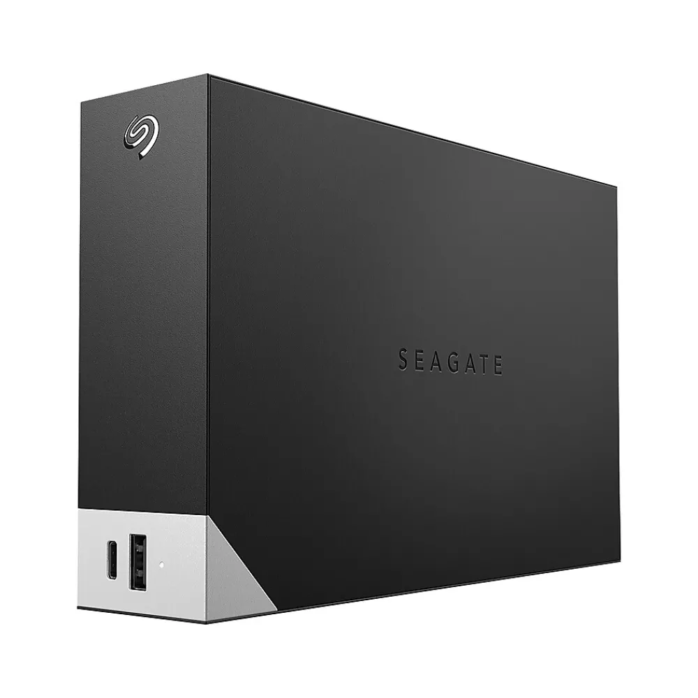 Online Seagate One Touch Hub 12TB USB 3.0 External Hard Drive, Black (STLC12000400)