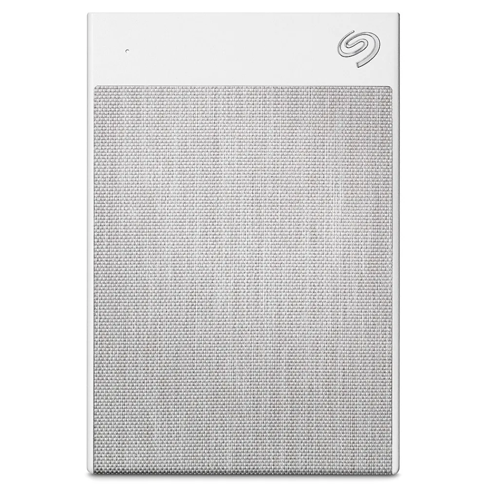 Sale Seagate Ultra Touch 2TB External Hard Drive Portable HDD USB-C and USB 3.0, White (STHH2000402)