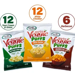 Sensible Portions Garden Veggie Puffs Variety Pack 0.5 oz., 30/Pack (325-00014)