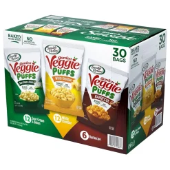 Sensible Portions Garden Veggie Puffs Variety Pack 0.5 oz., 30/Pack (325-00014)