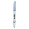Markers|Sharpie Metallic Permanent Marker, Fine Point, Silver, 12/Pack (19365-PK12)