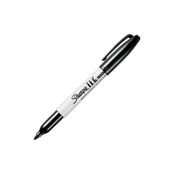 Markers|Sharpie T.E.C. Permanent Marker, Fine Tip, Black (13401)