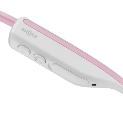 OpenMove Bone-Conduction Open-Ear Lifestyle Headphones with Microphones, Pink (S661-ST-PK-US)<Shokz Best