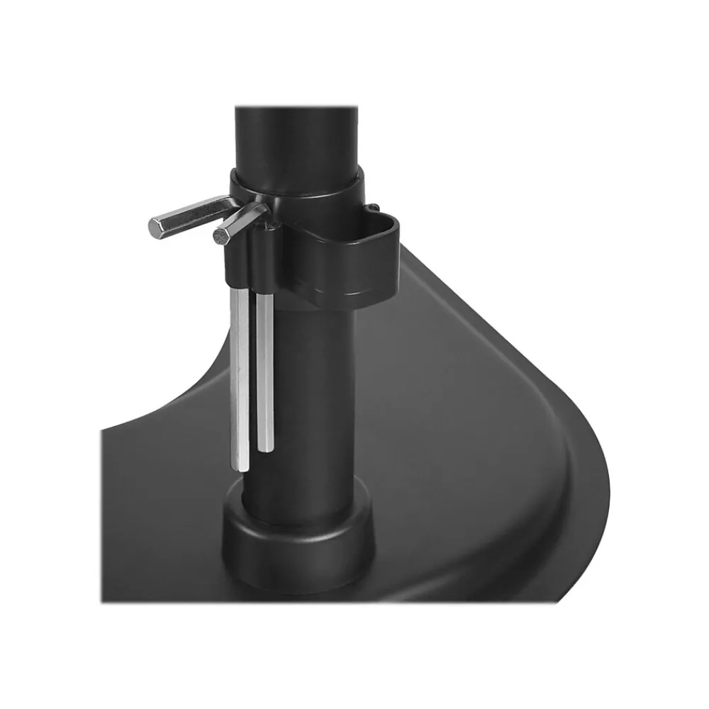 Best SIIG Articulated Freestanding Dual Monitor Desk Stand - 13"-27" Mounting kit, Up to 27", Black (CE-MT1U12-S1)