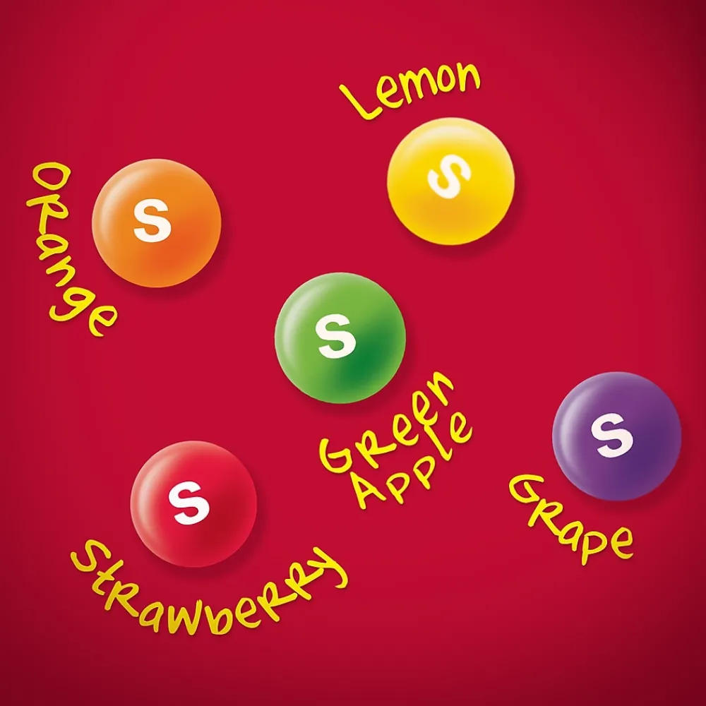Skittles Original Fruit Flavored Candy, 2.17 oz, 36/Box (209-00148)