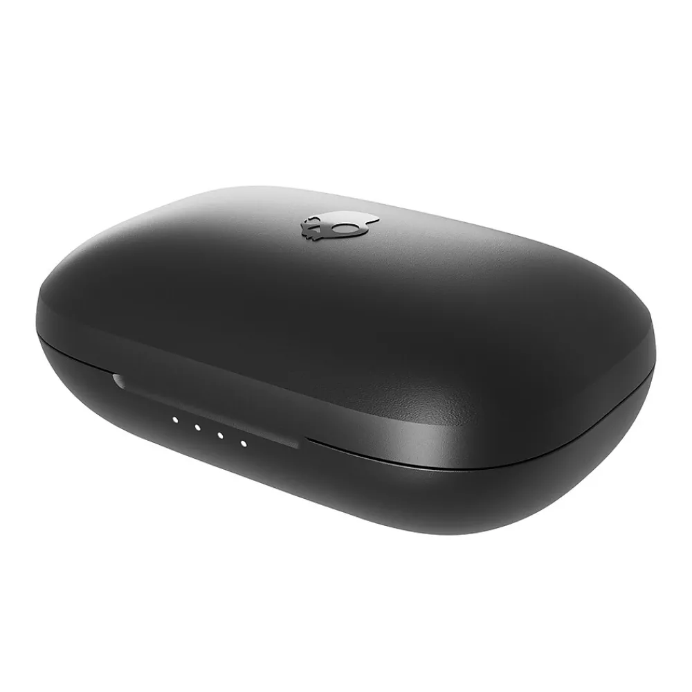 Push Active True Wireless Stereo Earbuds with Microphone, Bluetooth, True Black (S2BPW-P740)<Skullcandy Hot