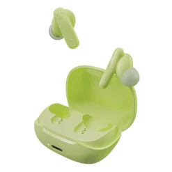 Smokin' Buds True Wireless Earbuds with Microphone & Charging Case, Bluetooth, Matcha (S2TAW-R954)<Skullcandy Hot