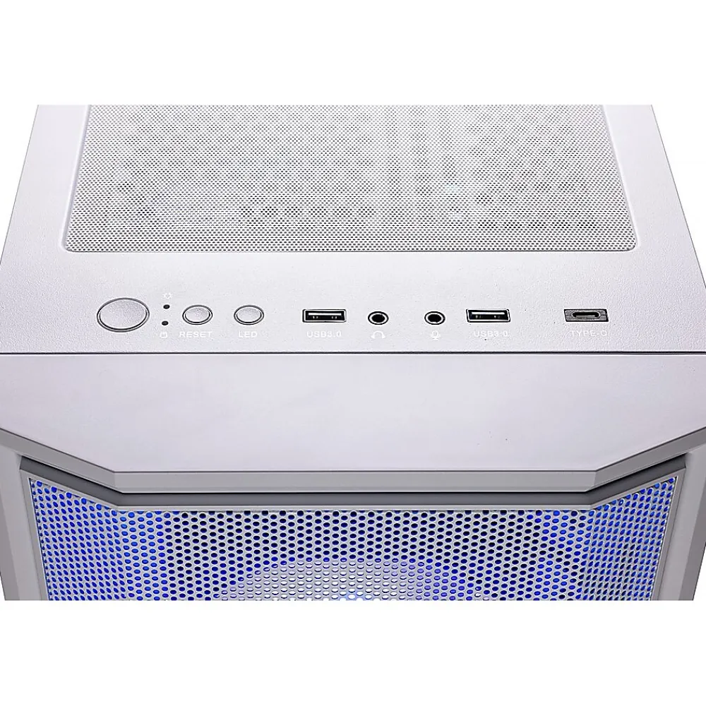 Best Skytech Gaming Skytech Archangel 4.5 Gaming Desktop, AMD Ryzen 5 5600X 3.7GHz, NVIDIA Geforce RTX 3050, 1TB SSD, 16GB RAM, Windows 11, White