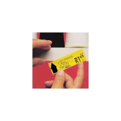New Unbranded Slip-Strip 3" x 48" Simple Peel-N-Stick Self Adhesive Label Strips, White (LH165)