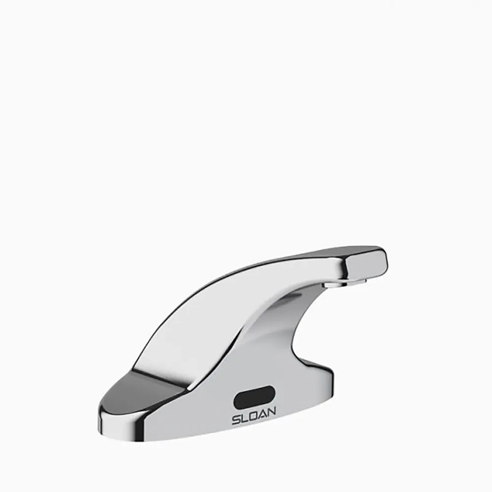 Sloan Touchless Battery-Powered Deck-Mounted Mid Integrated Base Body Faucet Polished Chrome (3362119)