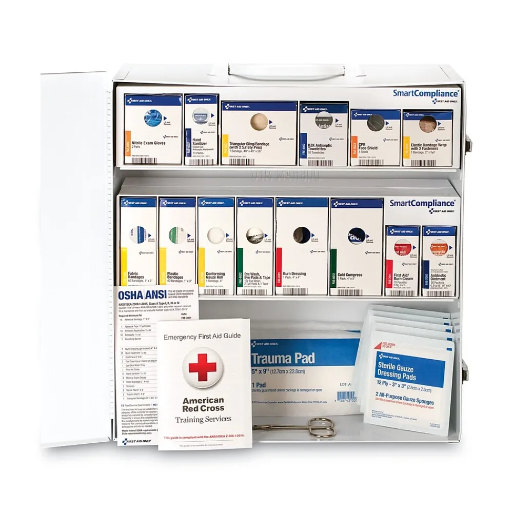 SmartCompliance RetroFit Grid Insert Kit, ANSI A, 25 People, 109 Pieces (91172-021)