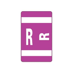 Labels|Smead ® Alpha-Z Color-Coded Second Letter
