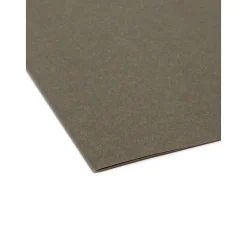 Hanging File Folders|Smead FasTab Recycled Hanging File Folder, 3-Tab Tab, Legal Size, Standard Green, 20/Box (64137)