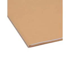 File Folders|Smead File Folder, 1/3-Cut Tab, Letter Size, Kraft, 100/Box (10734)