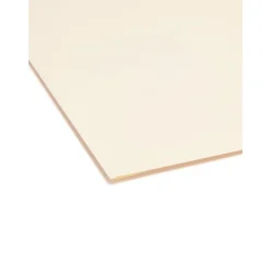 File Folders|Smead File Folders, Reinforced 1/3-Cut Tab Right Position, Letter Size, Manila, 100/Box (10337)