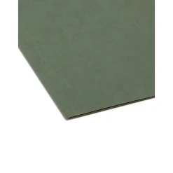 Hanging File Folders|Smead Hanging File Folders, 1/3-Cut Adjustable Tab, Legal Size, Standard Green, 25/Box (64135)