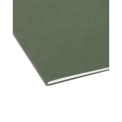 Hanging File Folders|Smead Heavy Duty TUFF Recycled Hanging File Folder, 3-Tab Tab, Legal Size, Standard Green, 20/Box (64136)