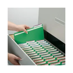 File Folders|Smead Pressboard File Folders, 1/3-Cut Tab, 1