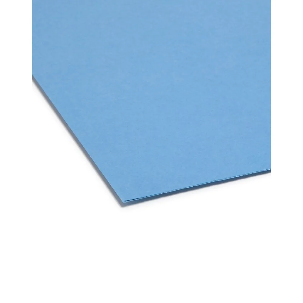 File Folders|Smead SuperTab Heavy Duty File Folders, 1/3 Cut, Letter Size, Multicolor, 50/Bx (10410)