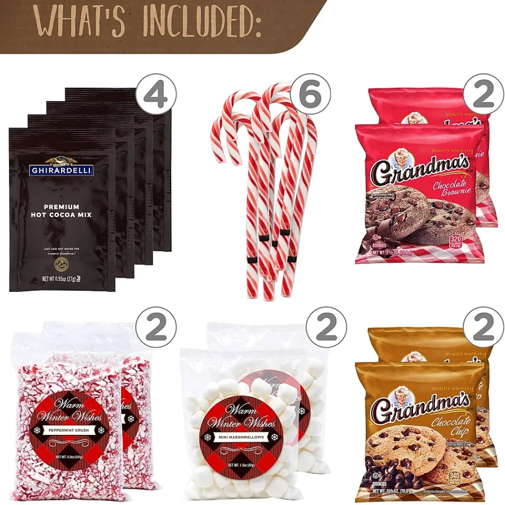Snack Box Pros Warm Winter Wishes Hot Chocolate Kit (700-00117)