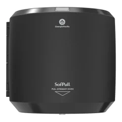 Centerpull Paper Towel Dispenser, Black (58201B)<SofPull Discount