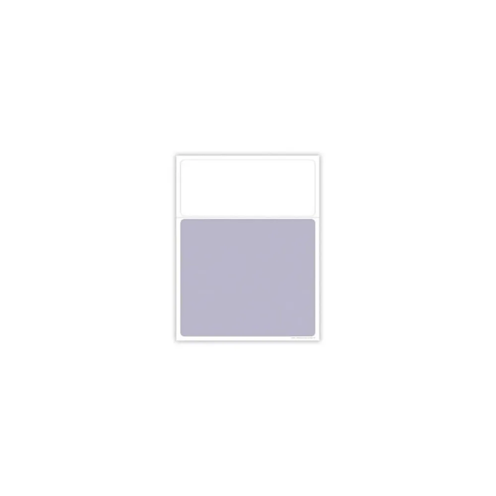 Business Forms*Medical Arts Press Solid Color Laser Statements, Style D, without Credit Card Information, Purple