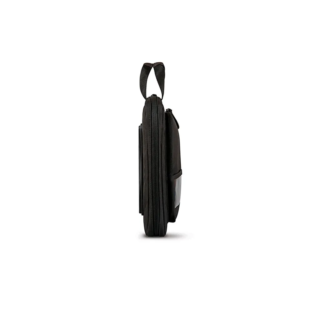 Secure-Fit Chromebook Education Laptop Case, Black Recycled PET Polyester (PRO151-4)<Solo New York Online