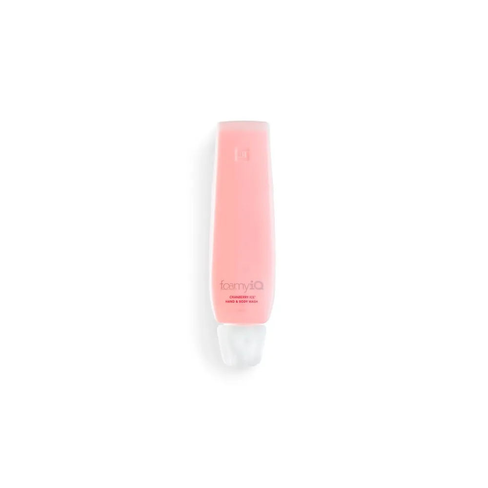 Chemical foamyiQ, Cranberry Ice, Hand and Body Wash, Cranberry Scent, 1250ml, 4/Carton<Spartan New