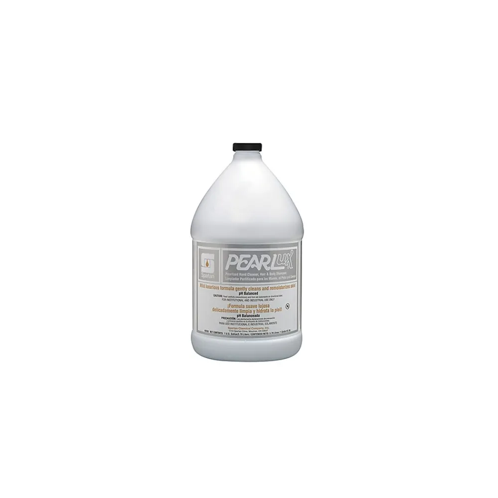 Chemical Pearlux, Liquid Hand Cleaner, Pleasant Scent, Gallons, 4/Carton<Spartan Discount