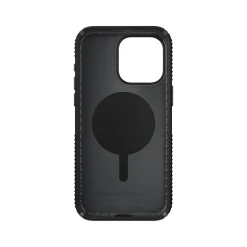 Speck Presidio 2 Grip MagSafe ClickLock Phone Case for iPhone 15 Pro Max, Black/Slate Gray (150463-3205)