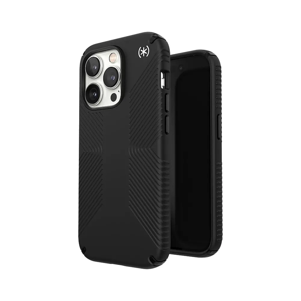 Speck Presidio2 Grip MagSafe Black/White Case for iPhone 14 Pro (150146-D143)