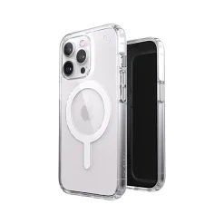 Speck Presidio Perfect-Clear Compatible with MagSafe Clear Case for iPhone 13 Pro (141727-5085)