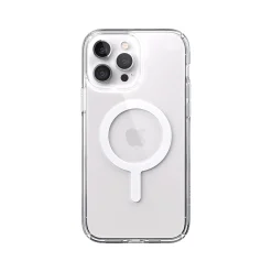 Speck Presidio Perfect-Clear Compatible with MagSafe Clear Case for iPhone 13 Pro Max (141750-5085)