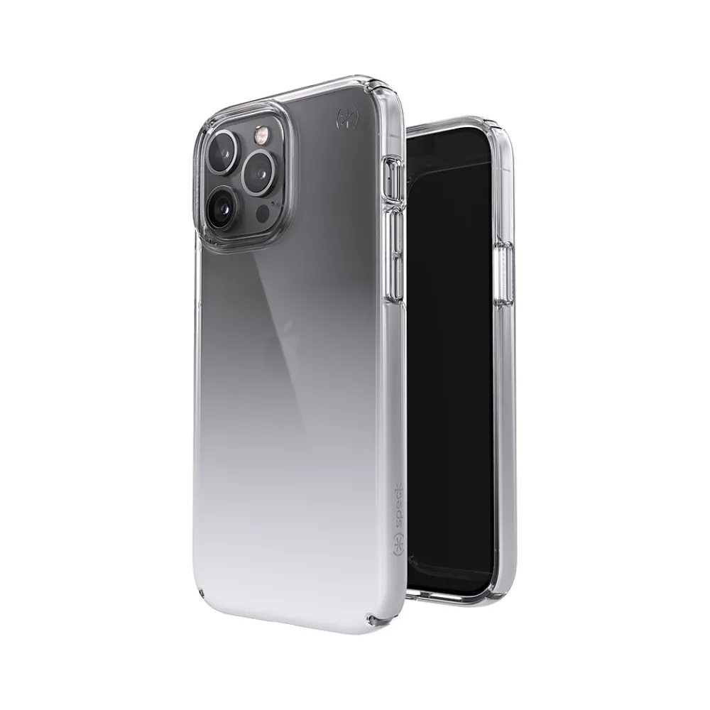 Speck Presidio Perfect-Clear Ombre Clear/Atmosphere Fade Case for iPhone 13 Pro Max (141741-9121)