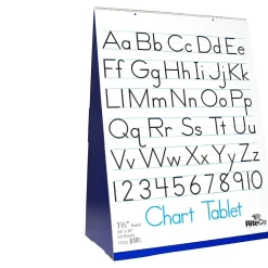 Easel Paper Pads*Flipside Spiral-Bound Flip Chart Stand with 1/2" Ruled Chart Tablet