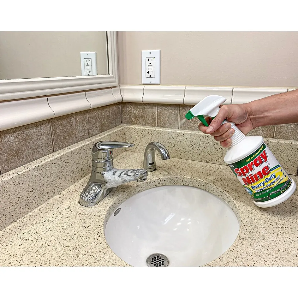 Kitchen & Oven Cleaner Degreaser Disinfectant, 32 Fl. Oz. (ITW26832)<Spray Nine Best