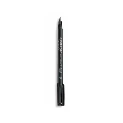 Markers|Staedtler Lumocolor Permanent Markers, Fine Point, Black, 10/Pack (55580-PK10)