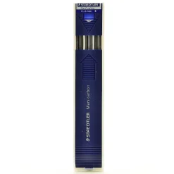 Pencils|Staedtler Mars Lumograph Lead Refill, 2mm, 12/Leads (82801)