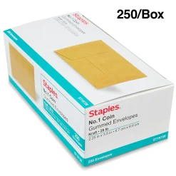 Hot Staples #1 Currency Envelopes, 2 1/4