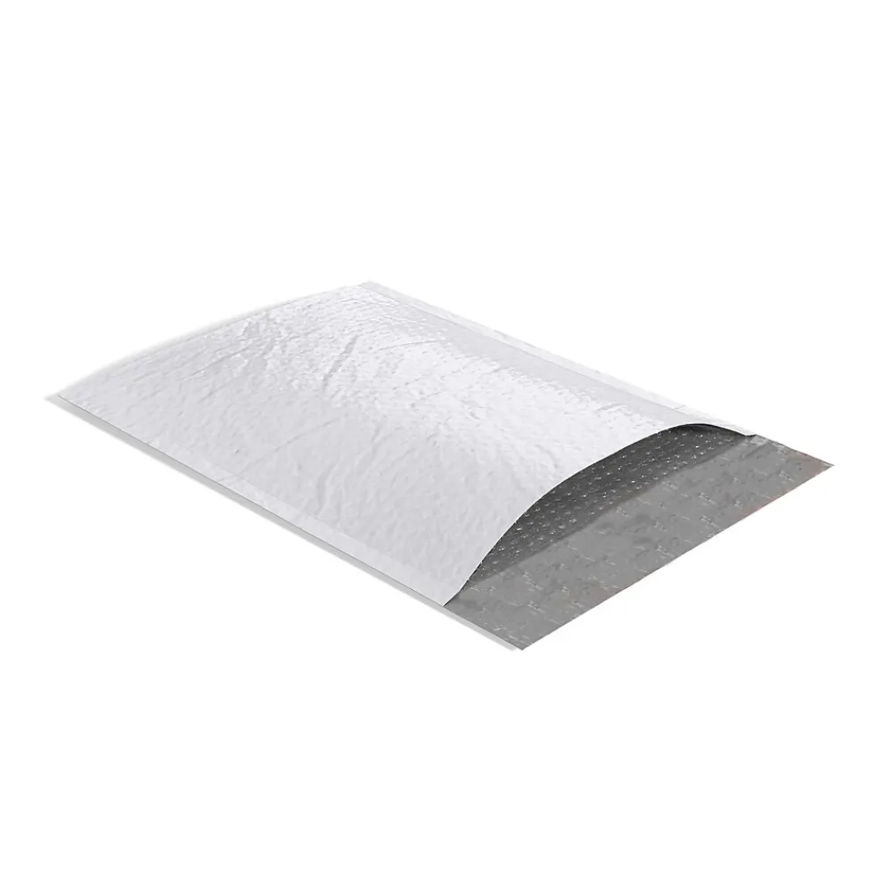 Discount Staples 13.13 x 17.75 Self-Sealing Bubble Mailer, #6, White, 50/Carton (ST56657)